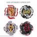 TOPSPEEDGYRO Bey Burst Starter Battling Top Fusion Metal Master Rapidity Fight with Two 4D Launcher Grip Set4 in 1 B07KVRWLR5
